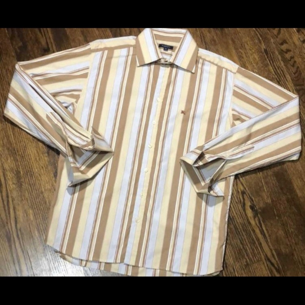 EUC Authentic Burberry dress shirt 16.5”